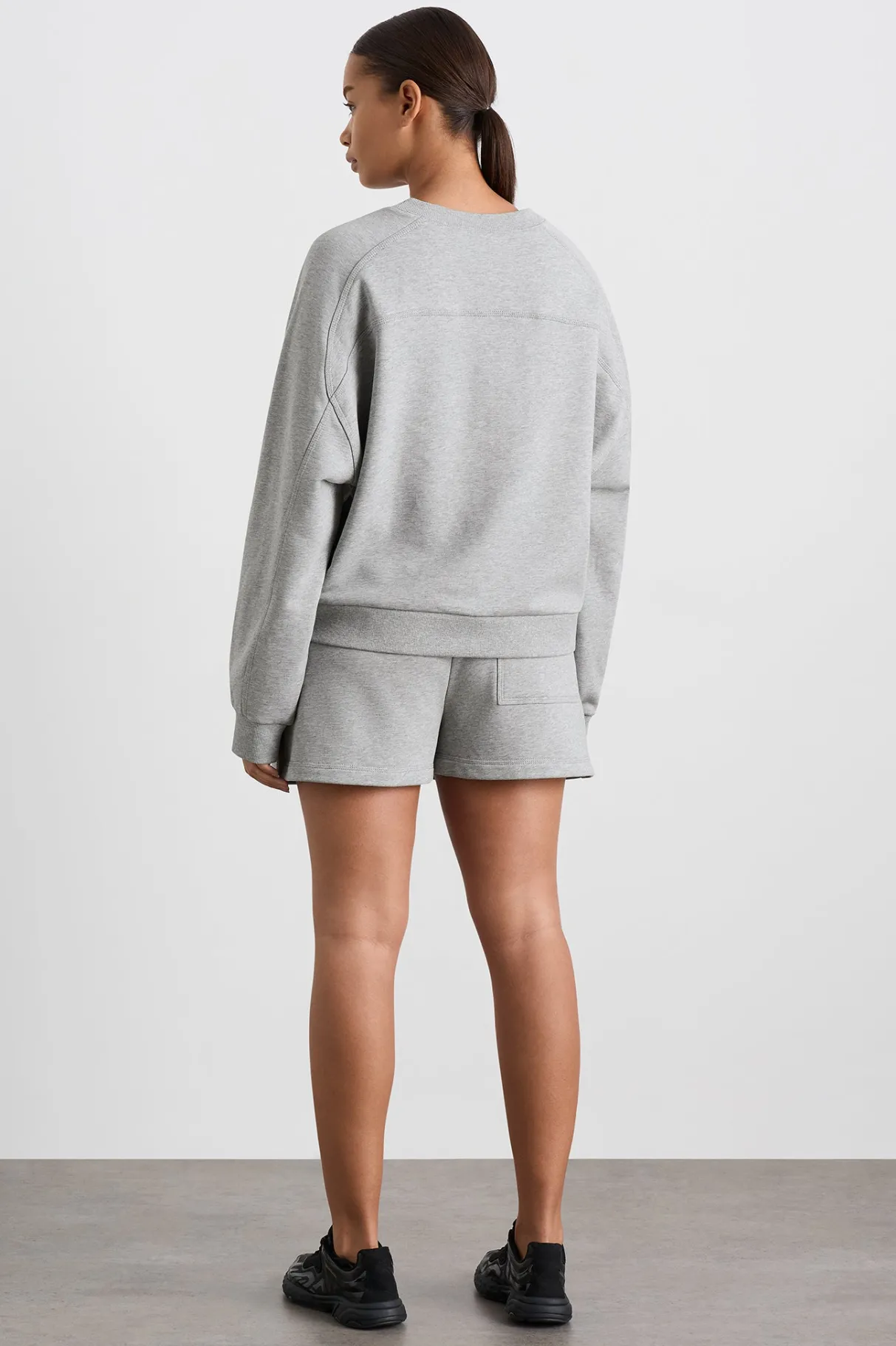 crew_neck_sweater__9-1.webp Flash Sale Aje ATHLETICA Crew Neck Sweater 401 Grey Marle