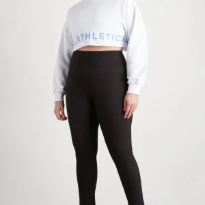 Store Aje ATHLETICA Crop Cut Out Crew Jumper 416 White/Cerulean Blue