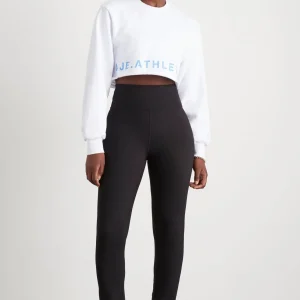 Store Aje ATHLETICA Crop Cut Out Crew Jumper 416 White/Cerulean Blue