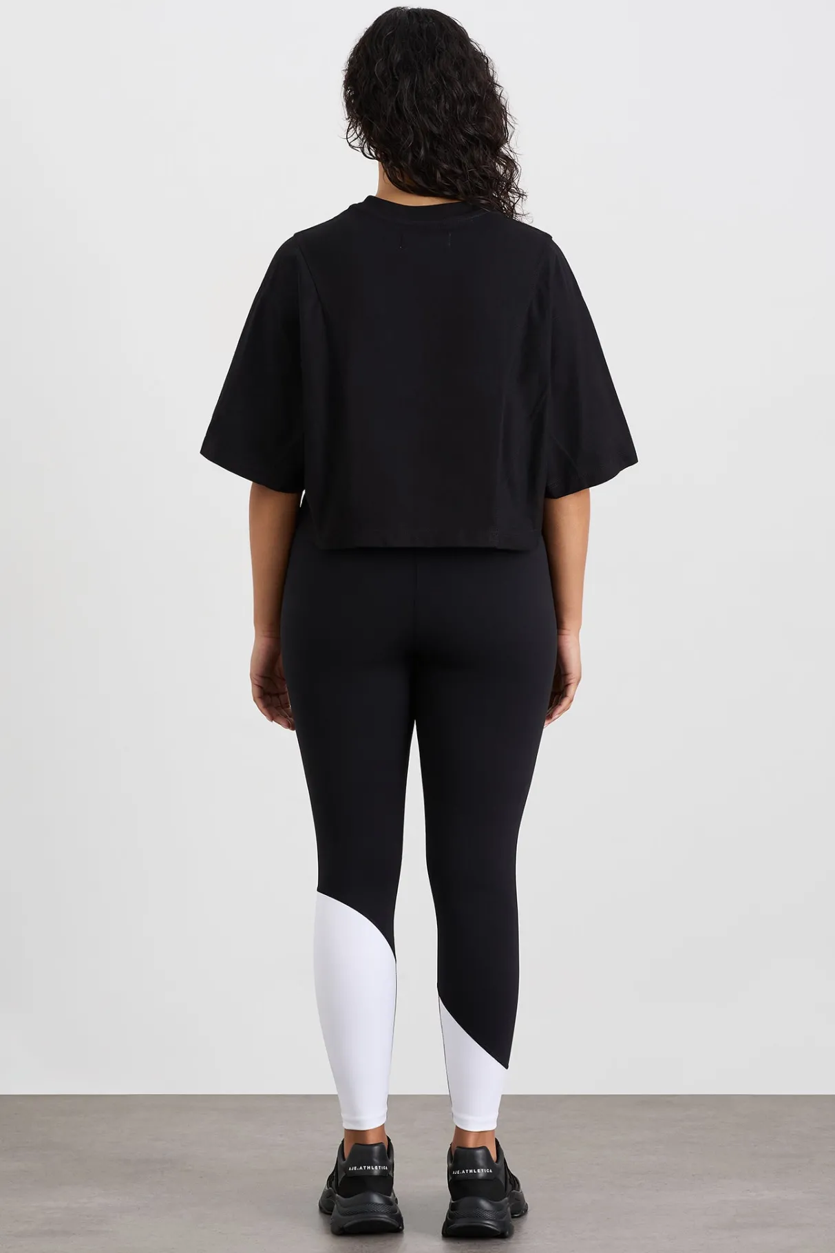 crop_panel_tee__8.webp Hot Aje ATHLETICA Crop Panel Tee 105 Black