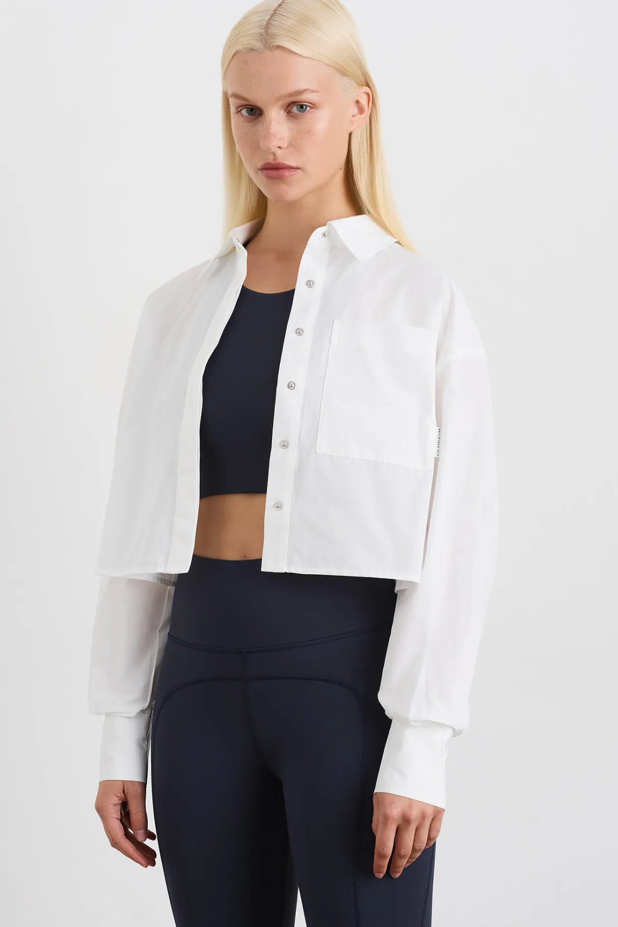 crop_shirt__0.webp Best Sale Aje ATHLETICA Crop Shirt 609 White