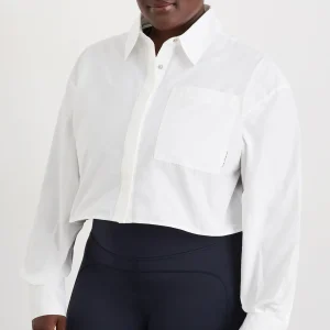 Best Sale Aje ATHLETICA Crop Shirt 609 White