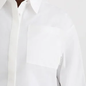 Best Sale Aje ATHLETICA Crop Shirt 609 White