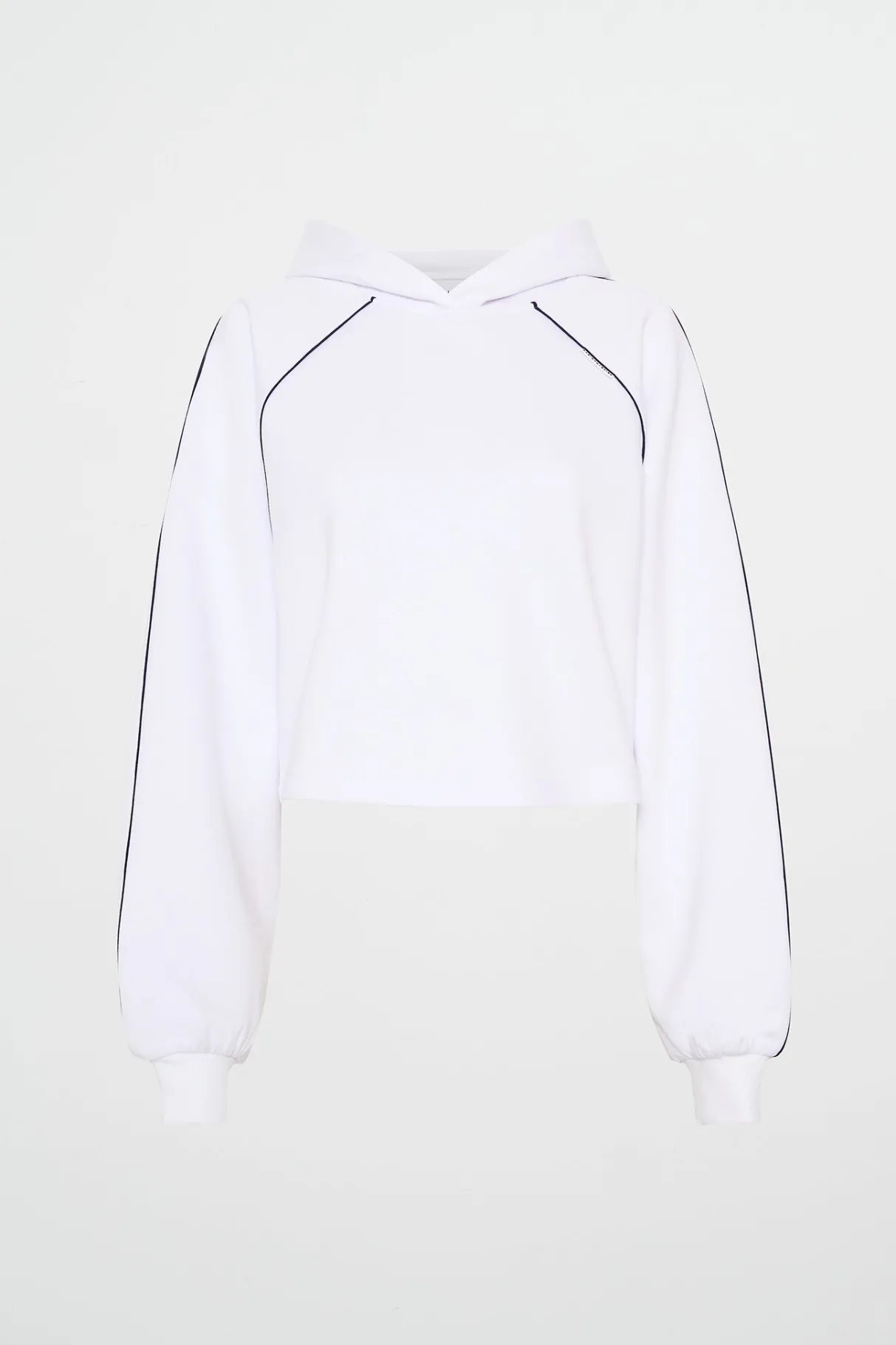 cropped_contrast_hoodie__1.webp Online Aje ATHLETICA Cropped Contrast Hoodie 405 White