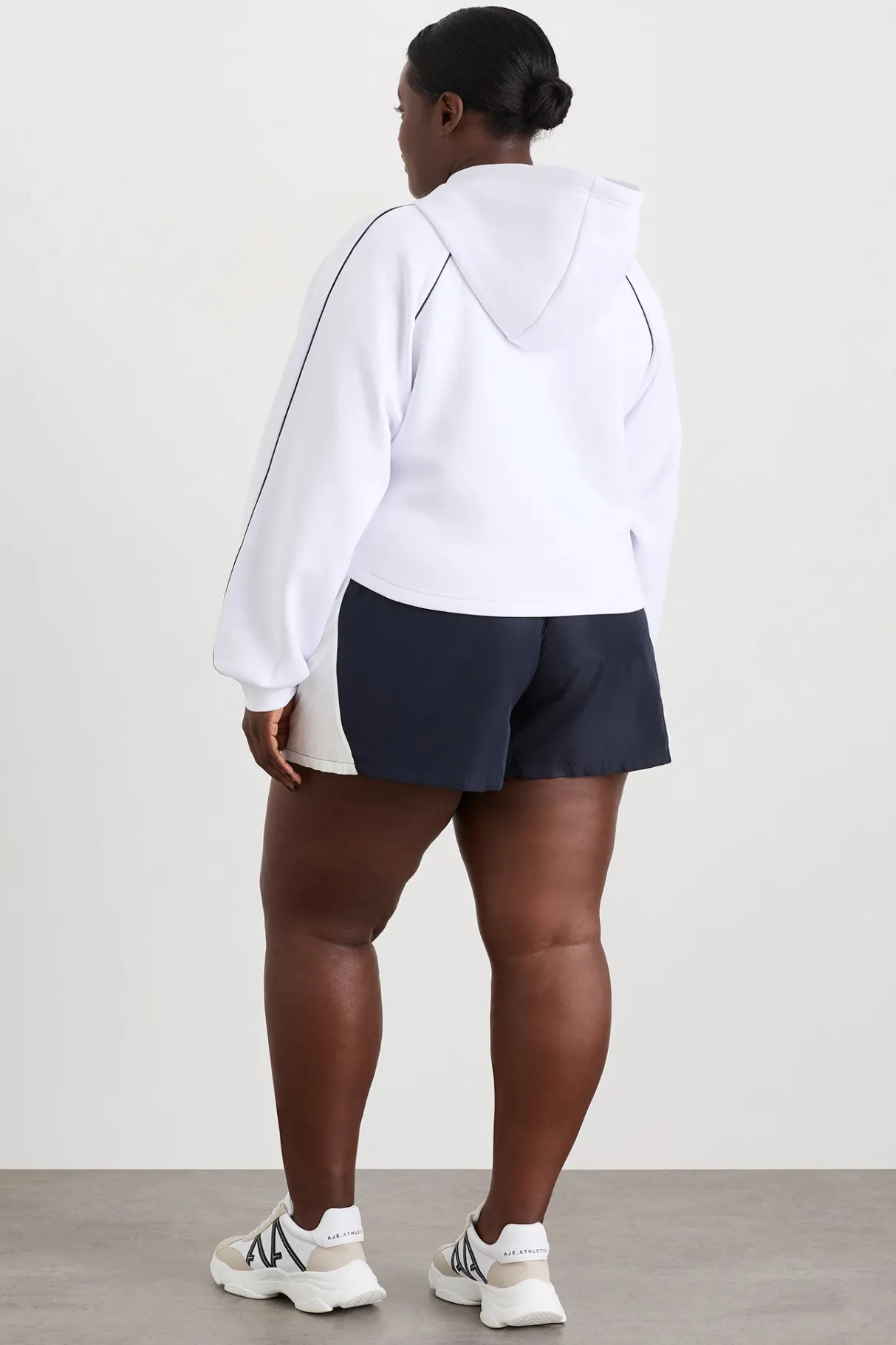 cropped_contrast_hoodie__12.webp Online Aje ATHLETICA Cropped Contrast Hoodie 405 White