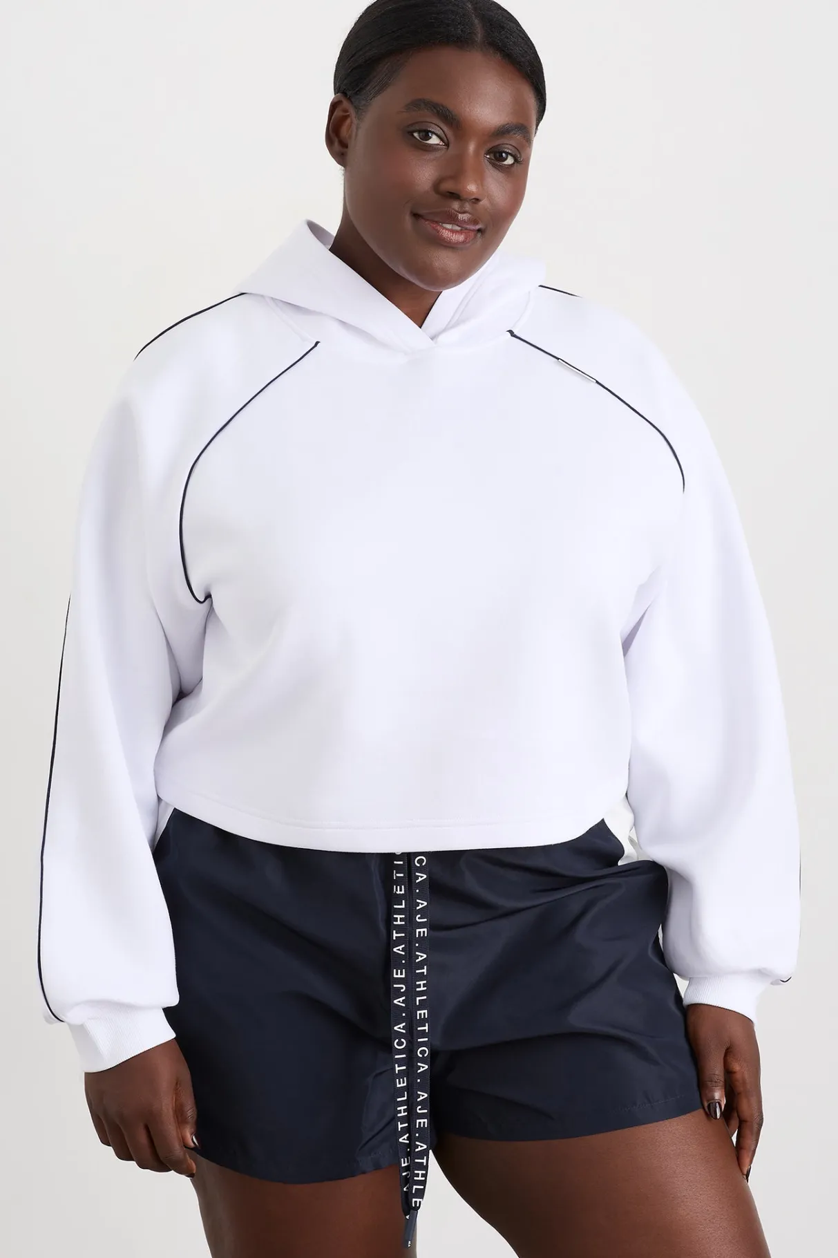 cropped_contrast_hoodie__9.webp Online Aje ATHLETICA Cropped Contrast Hoodie 405 White