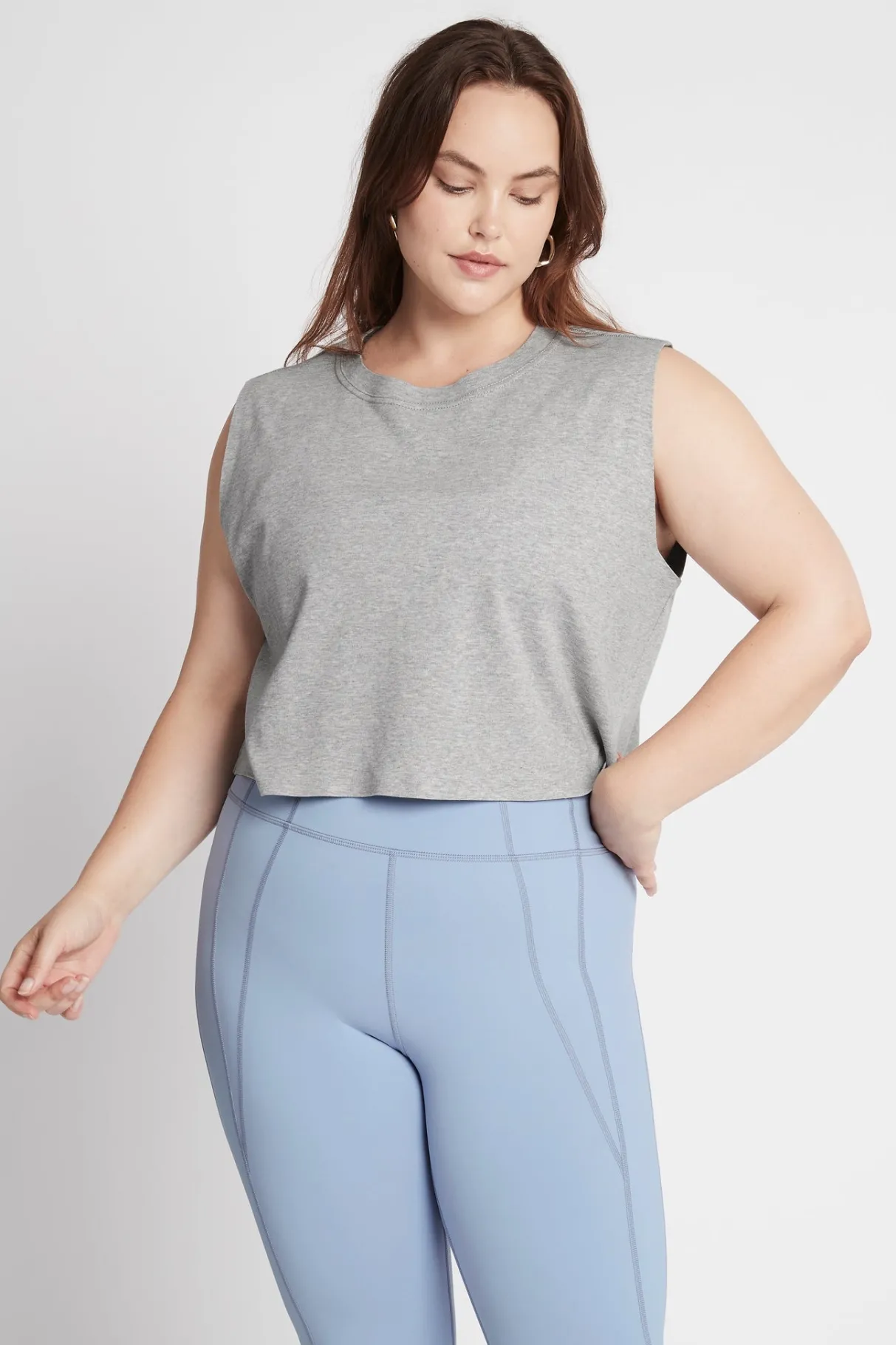 cropped_embossed_signature_logo_tank__11-1.webp Online Aje ATHLETICA Cropped Embossed Signature Logo Tank 112 Grey Marle