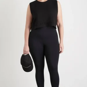 Cheap Aje ATHLETICA Cropped Embossed Signature Logo Tank 106 Black