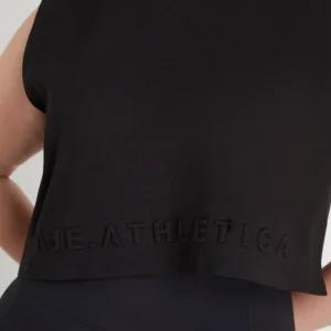 Cheap Aje ATHLETICA Cropped Embossed Signature Logo Tank 106 Black