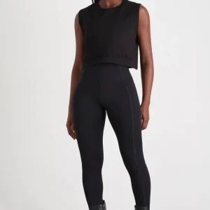 Cheap Aje ATHLETICA Cropped Embossed Signature Logo Tank 106 Black