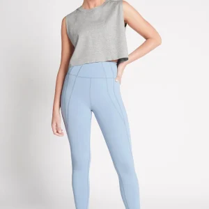Online Aje ATHLETICA Cropped Embossed Signature Logo Tank 112 Grey Marle