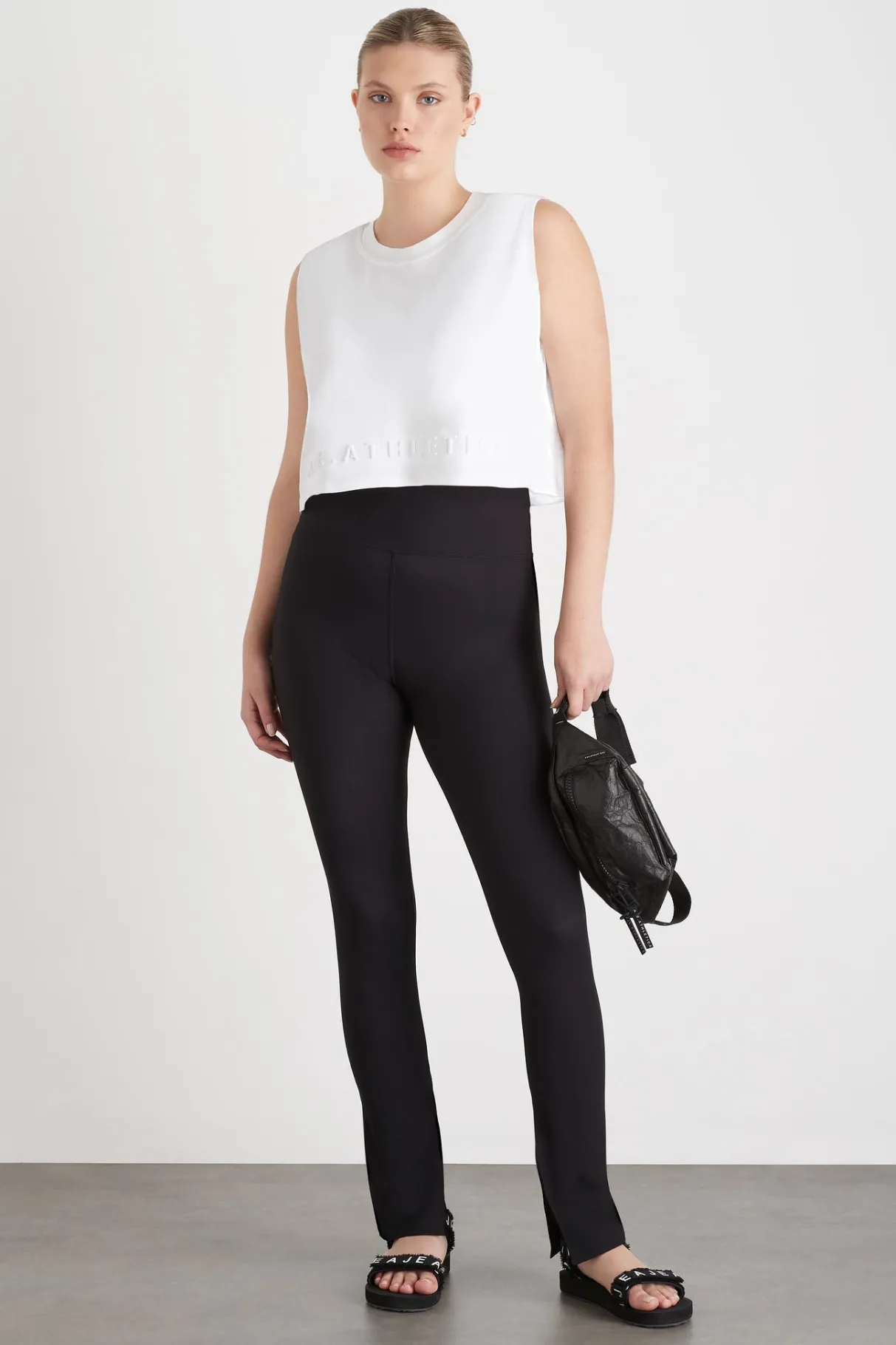 cropped_embossed_signature_logo_tank__6-3.webp Shop Aje ATHLETICA Cropped Embossed Signature Logo Tank 106 White