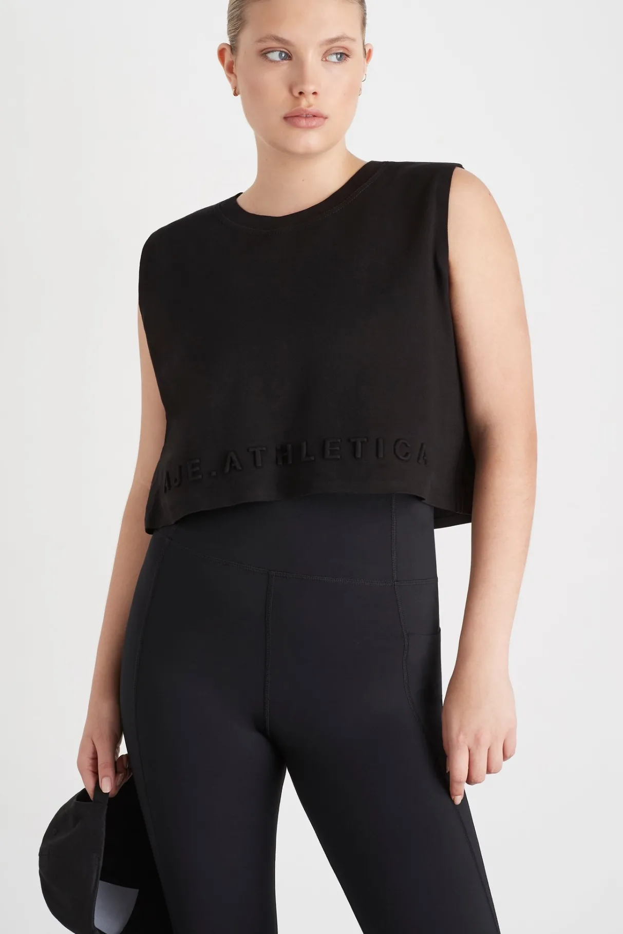 cropped_embossed_signature_logo_tank__6.webp Cheap Aje ATHLETICA Cropped Embossed Signature Logo Tank 106 Black