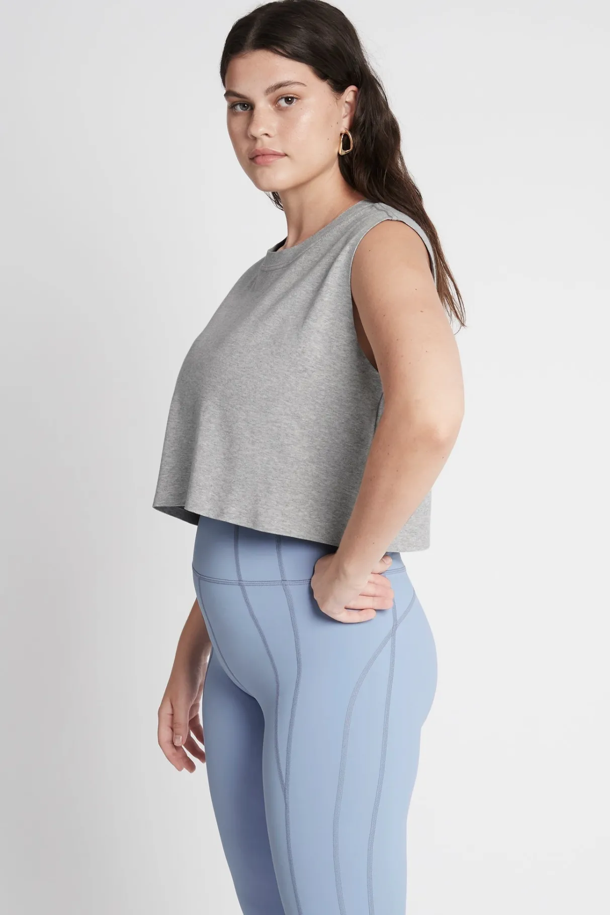 cropped_embossed_signature_logo_tank__7-1.webp Online Aje ATHLETICA Cropped Embossed Signature Logo Tank 112 Grey Marle