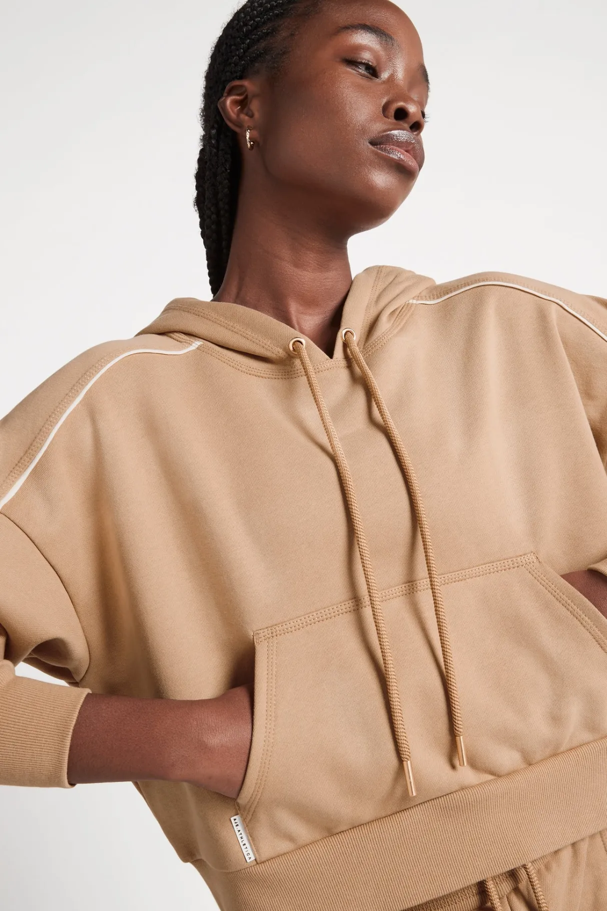 cropped_essential_contrast_piping_hoodie__2-1.webp Cheap Aje ATHLETICA Cropped Essential Contrast Piping Hoodie 405 Beige/Light Ivory