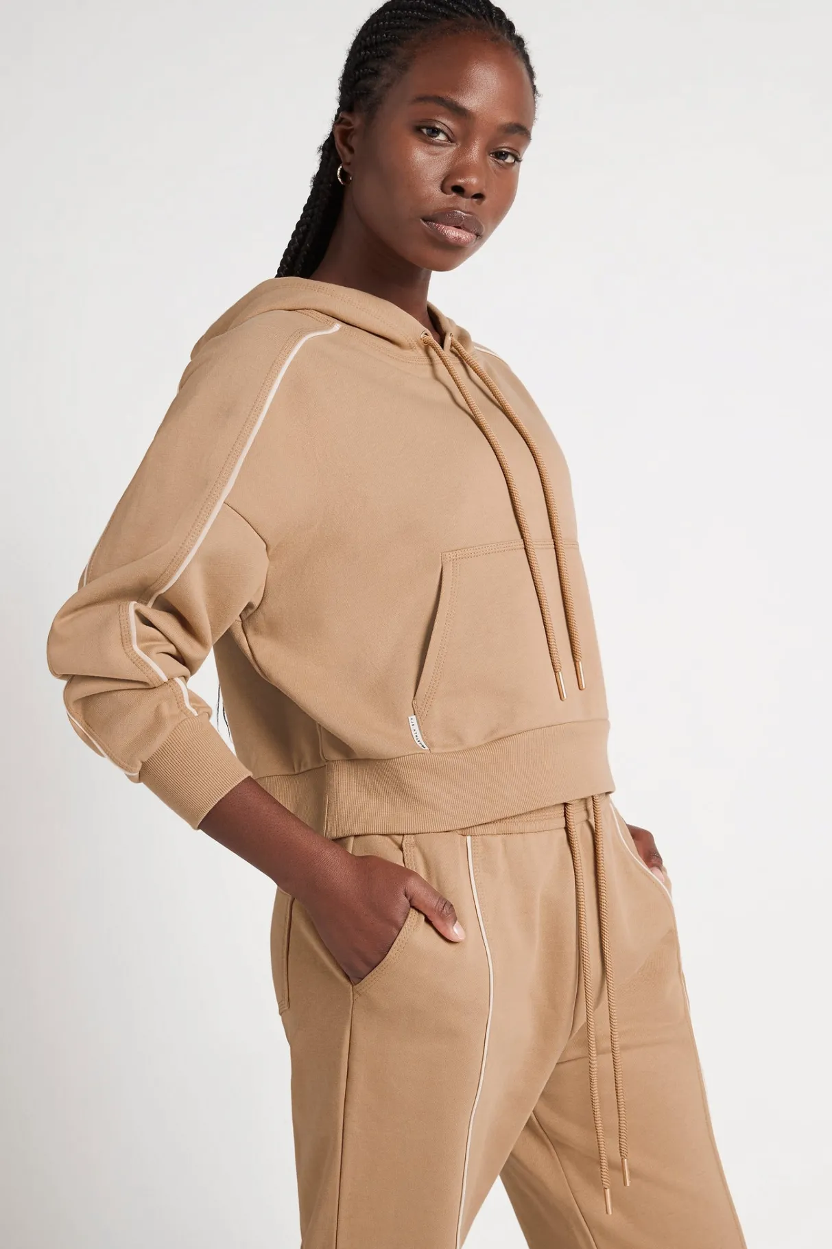 cropped_essential_contrast_piping_hoodie__3-1.webp Cheap Aje ATHLETICA Cropped Essential Contrast Piping Hoodie 405 Beige/Light Ivory
