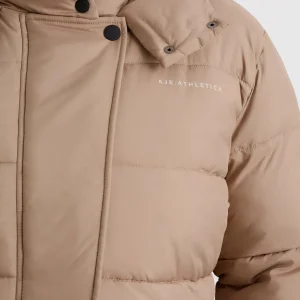 Fashion Aje ATHLETICA Cropped Hooded Puffer Jacket 764 Dune