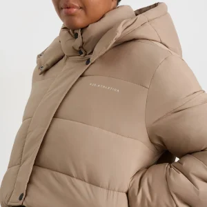 Fashion Aje ATHLETICA Cropped Hooded Puffer Jacket 764 Dune