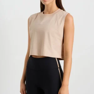 Flash Sale Aje ATHLETICA Cropped Jersey Tank 147 Moonstone Grey