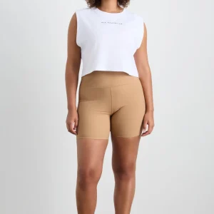 New Aje ATHLETICA Cropped Jersey Tank 147 White