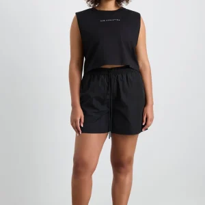 New Aje ATHLETICA Cropped Jersey Tank 147 Black
