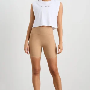 New Aje ATHLETICA Cropped Jersey Tank 147 White
