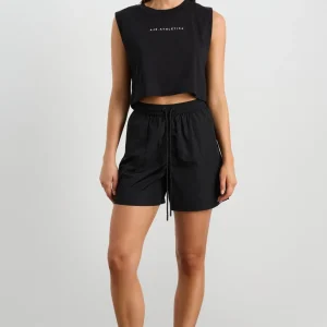 New Aje ATHLETICA Cropped Jersey Tank 147 Black