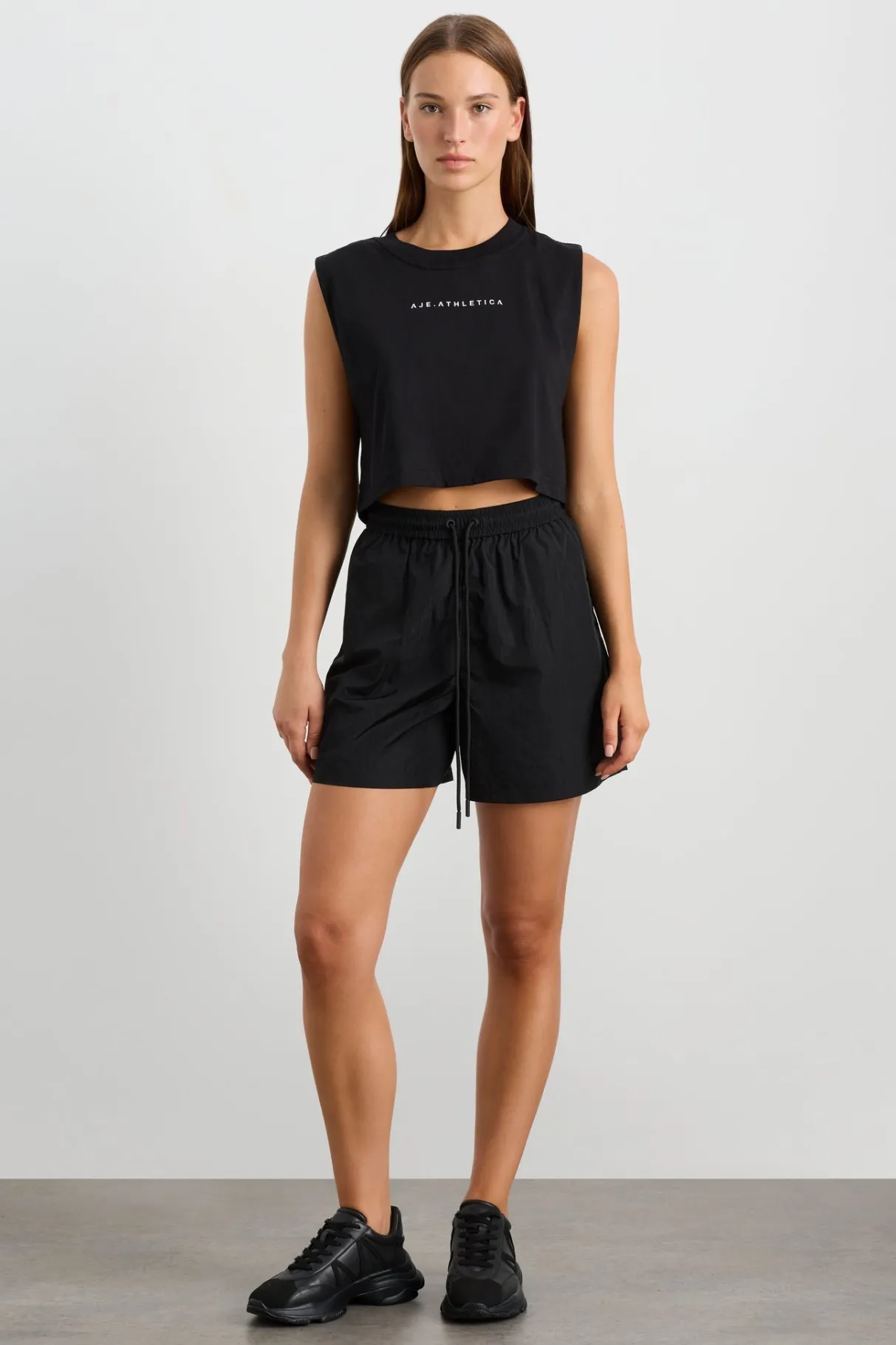 cropped_jersey_tank__2-2.webp New Aje ATHLETICA Cropped Jersey Tank 147 Black