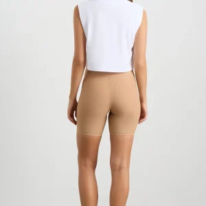 New Aje ATHLETICA Cropped Jersey Tank 147 White