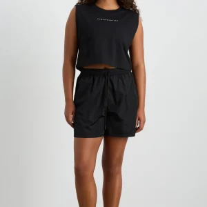 New Aje ATHLETICA Cropped Jersey Tank 147 Black
