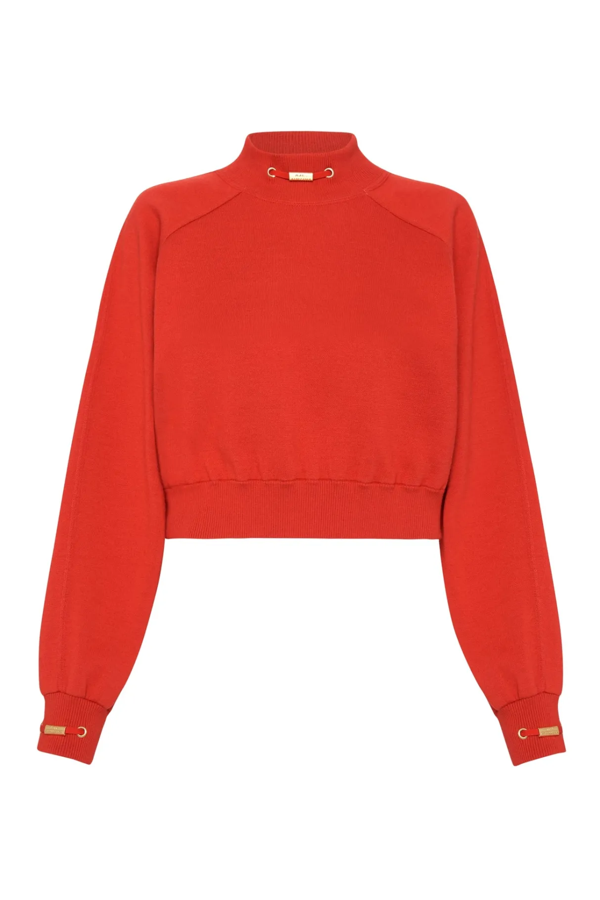 cropped_knit_funnel_neck_jumper__1.webp New Aje ATHLETICA Cropped Knit Funnel Neck Jumper 408 Garnet Red