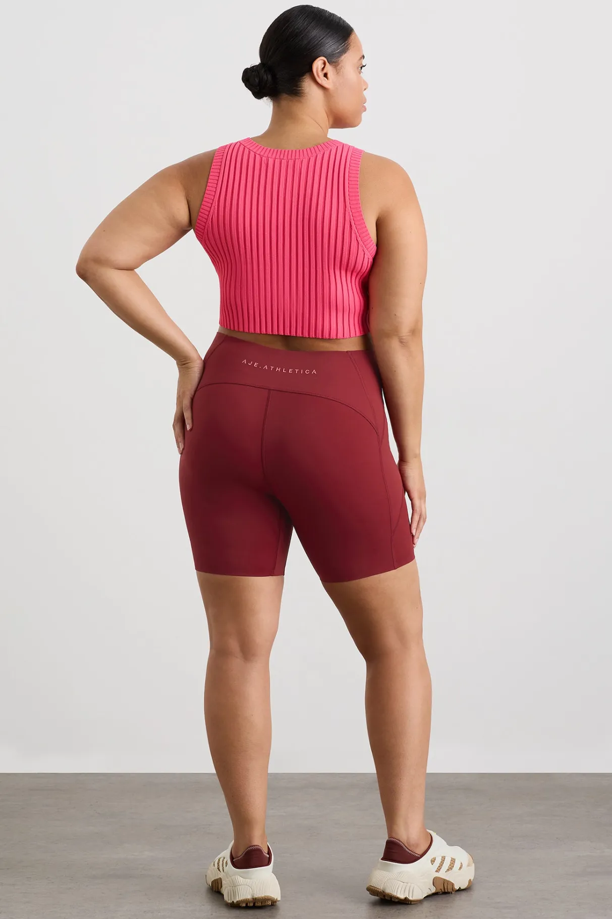 cropped_knitted_logo_tank__15-1.webp Flash Sale Aje ATHLETICA Cropped Knitted Logo Tank 135 Rouge Pink