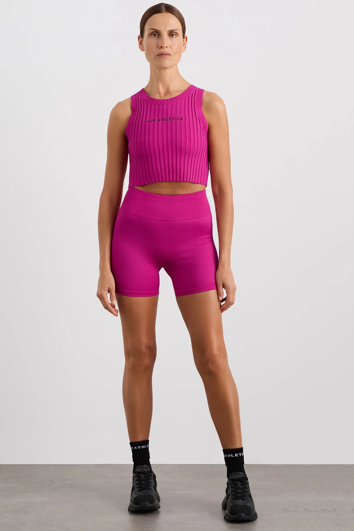 cropped_knitted_logo_tank__2-1.webp Shop Aje ATHLETICA Cropped Knitted Logo Tank 135 Power Pink