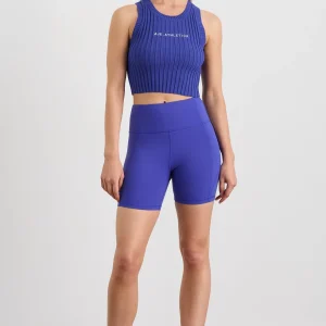 Best Aje ATHLETICA Cropped Knitted Logo Tank 135 Electric Blue