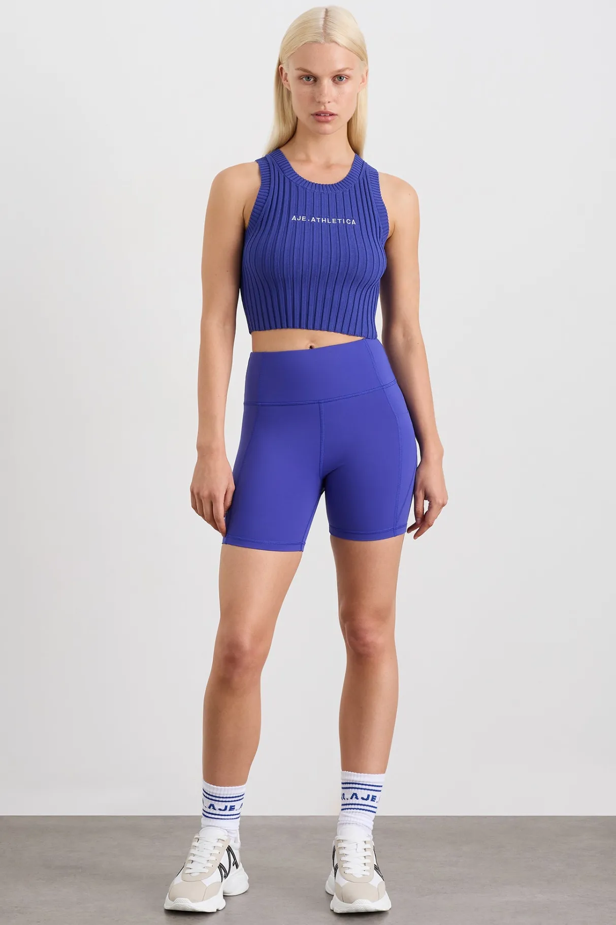 cropped_knitted_logo_tank__2-2.webp Best Aje ATHLETICA Cropped Knitted Logo Tank 135 Electric Blue