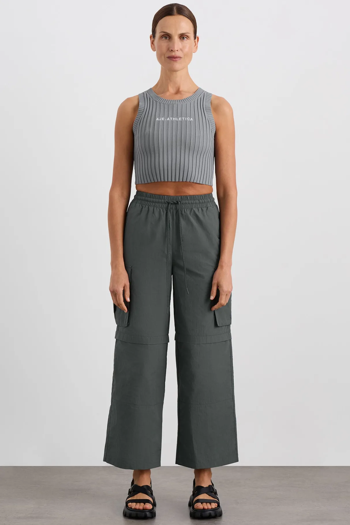 cropped_knitted_logo_tank__2-3.webp Clearance Aje ATHLETICA Cropped Knitted Logo Tank 135 Slate Surge