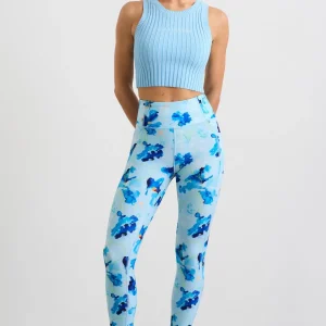Fashion Aje ATHLETICA Cropped Knitted Logo Tank 135 Ice Blue