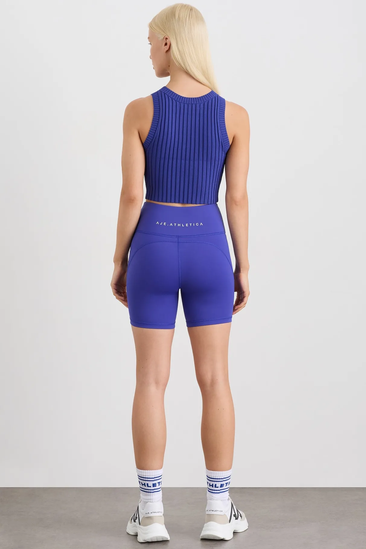 cropped_knitted_logo_tank__4-2.webp Best Aje ATHLETICA Cropped Knitted Logo Tank 135 Electric Blue