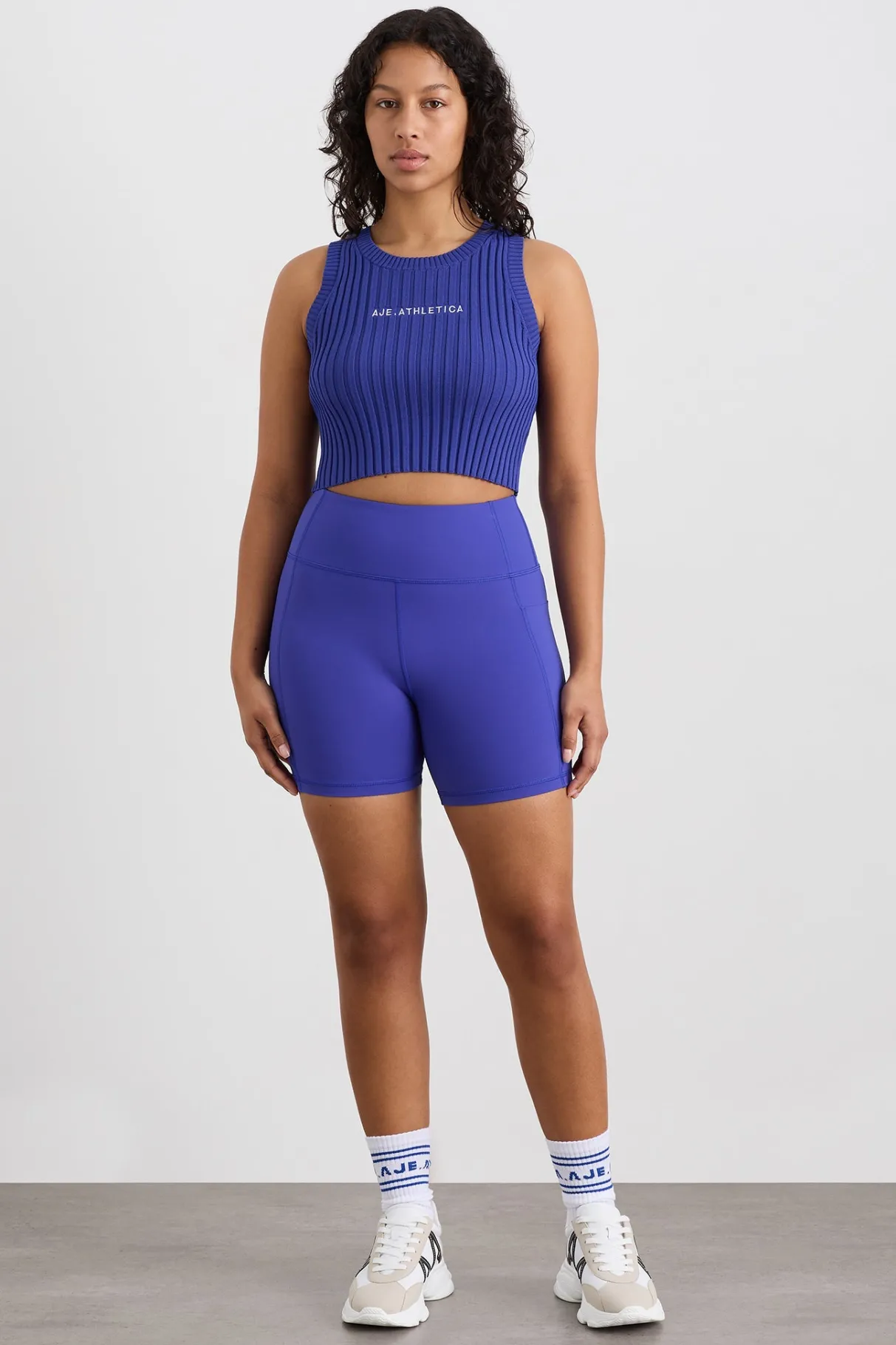 cropped_knitted_logo_tank__6-2.webp Best Aje ATHLETICA Cropped Knitted Logo Tank 135 Electric Blue