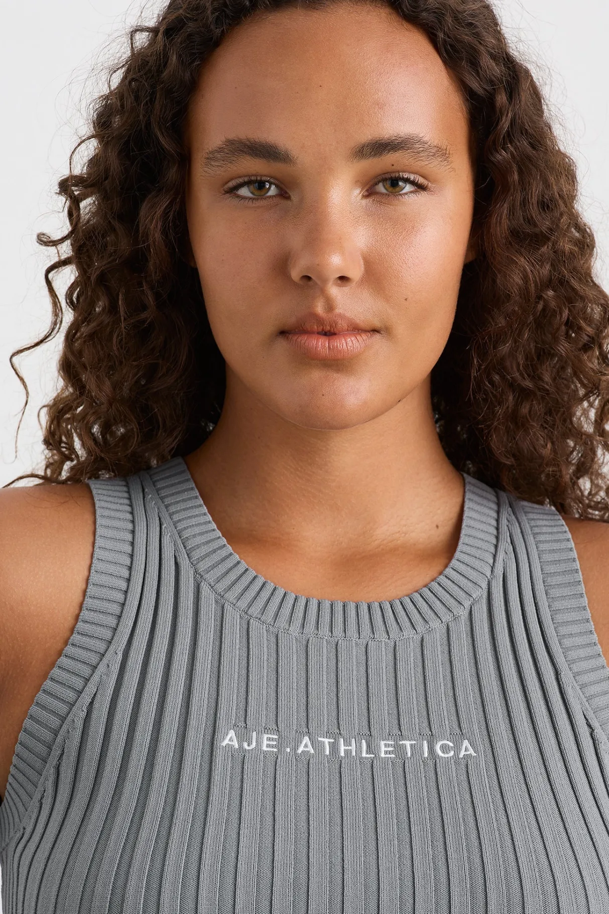 cropped_knitted_logo_tank__7-3.webp Clearance Aje ATHLETICA Cropped Knitted Logo Tank 135 Slate Surge