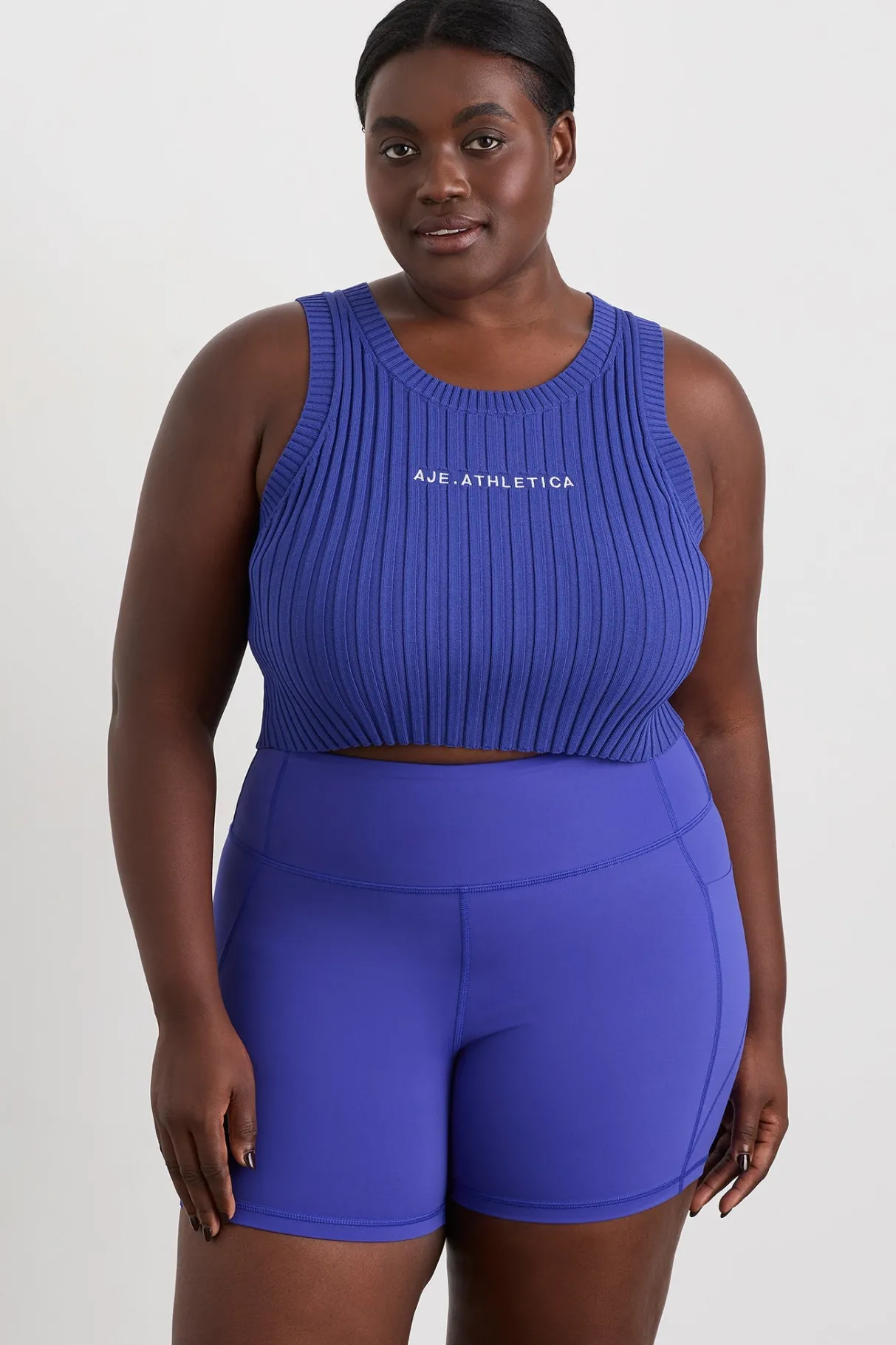 cropped_knitted_logo_tank__8-2.webp Best Aje ATHLETICA Cropped Knitted Logo Tank 135 Electric Blue