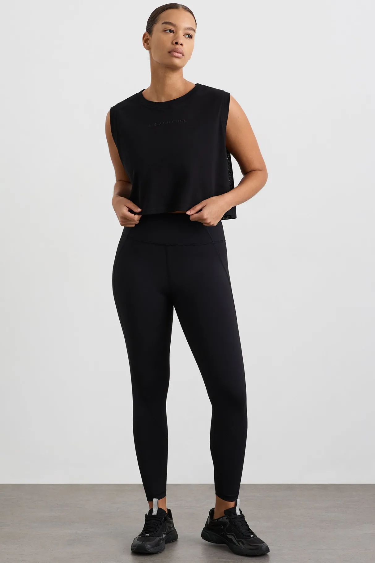 cropped_logo_mesh_boxy_tank__7.webp Best Sale Aje ATHLETICA Cropped Logo Mesh Boxy Tank 146 Black