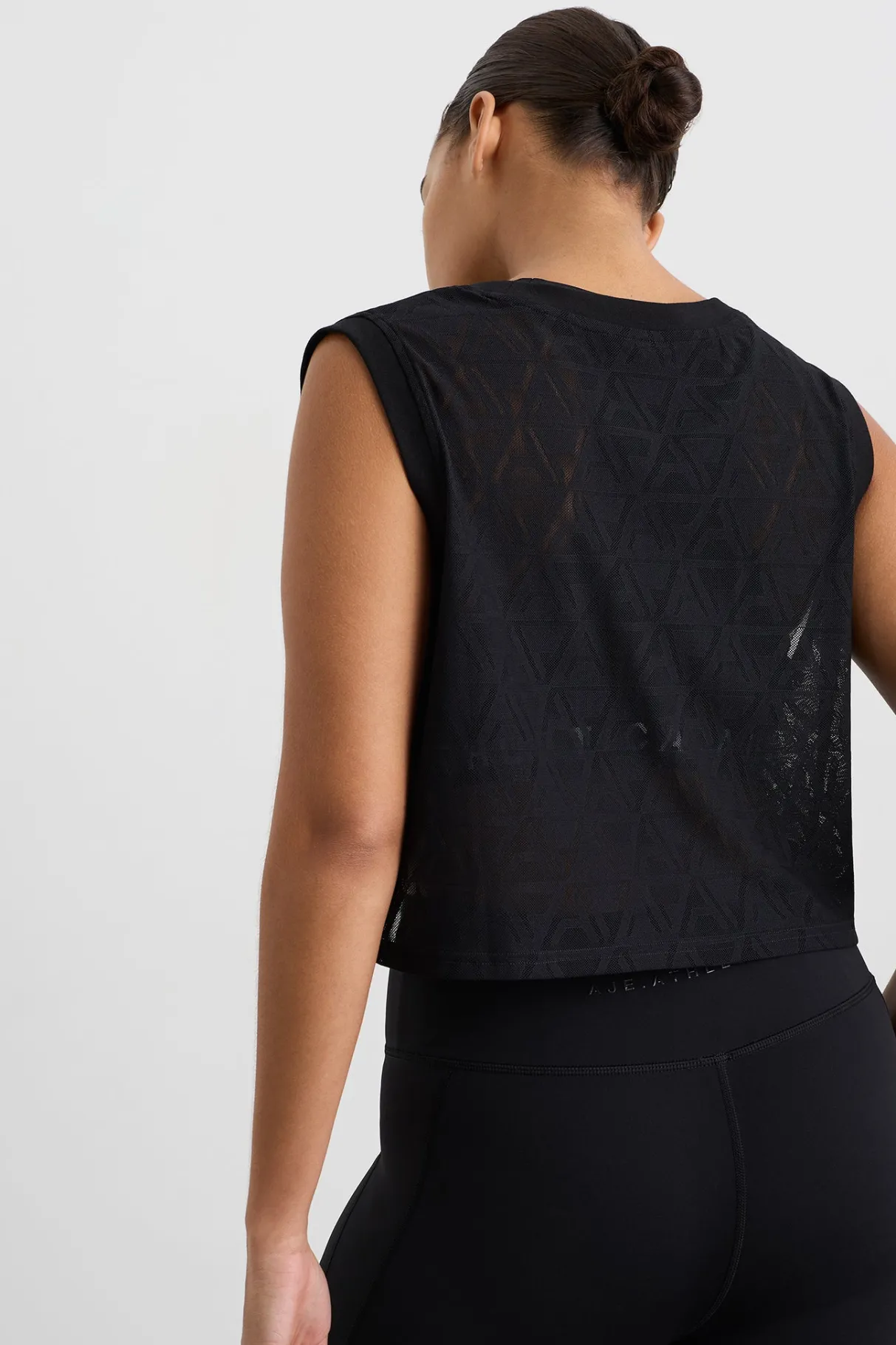 cropped_logo_mesh_boxy_tank__9.webp Best Sale Aje ATHLETICA Cropped Logo Mesh Boxy Tank 146 Black