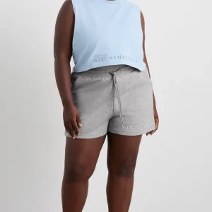 Hot Aje ATHLETICA Cropped Logo Tank 106 Steel Blue