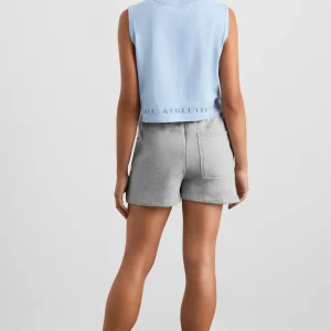 Hot Aje ATHLETICA Cropped Logo Tank 106 Steel Blue