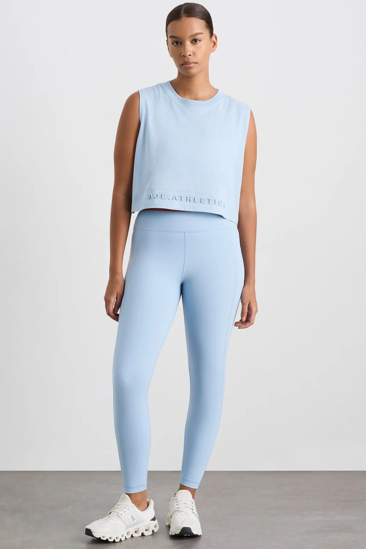 cropped_logo_tank__6.webp Hot Aje ATHLETICA Cropped Logo Tank 106 Steel Blue