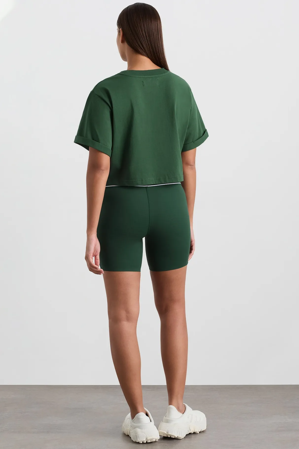 cropped_logo_tee__10.webp Cheap Aje ATHLETICA Cropped Logo Tee 105 Pine Green