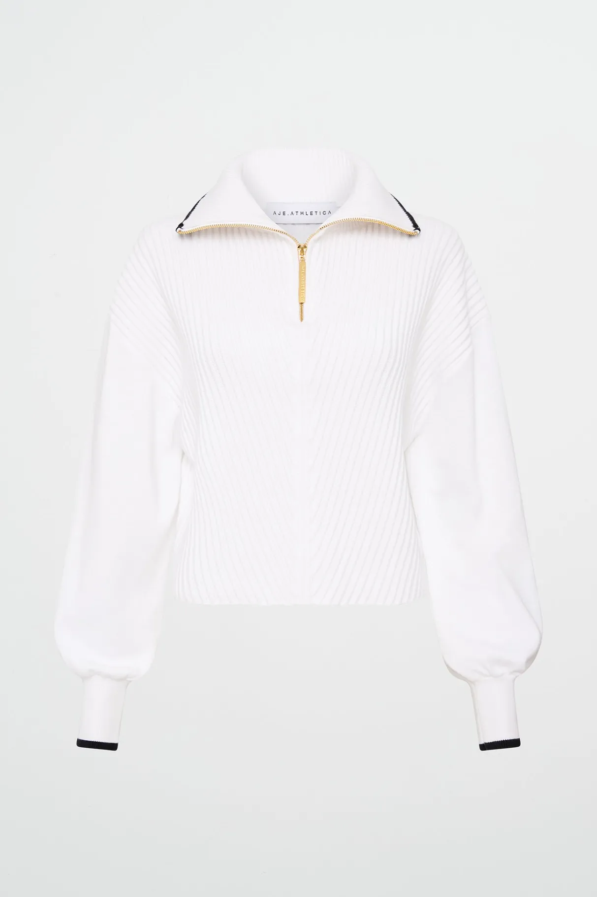 cropped_ottoman_knit__1.webp Outlet Aje ATHLETICA Cropped Ottoman Knit 414 White