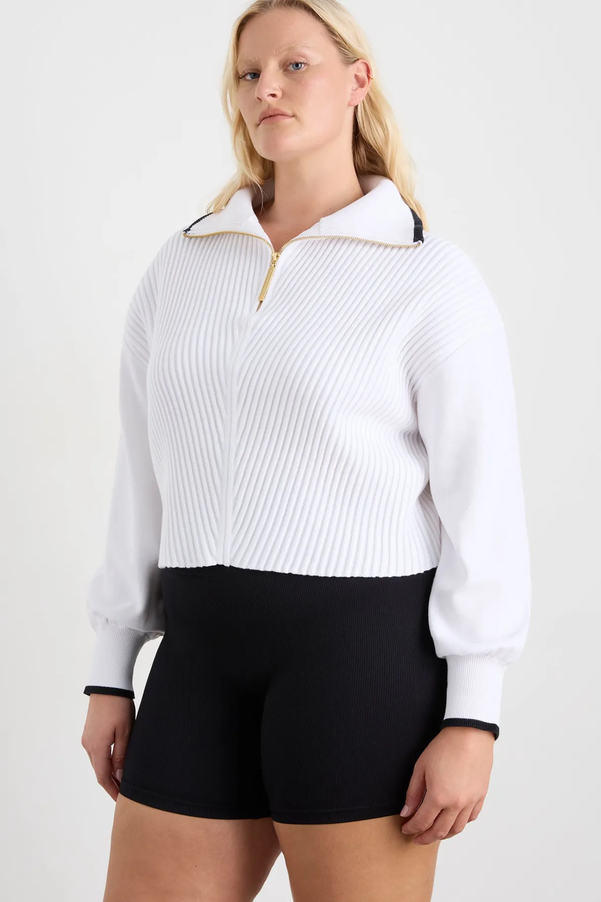 cropped_ottoman_knit__10.webp Outlet Aje ATHLETICA Cropped Ottoman Knit 414 White