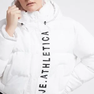 Best Sale Aje ATHLETICA Cropped Puffer Jacket 001 White